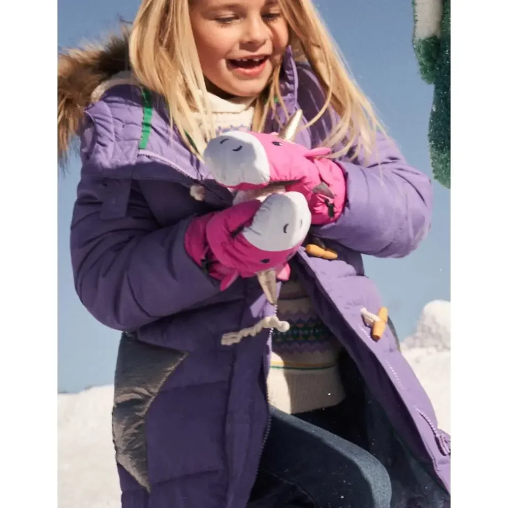 NWT❤️Mini Boden Novelty All Weather Mittens sz5-8Y
